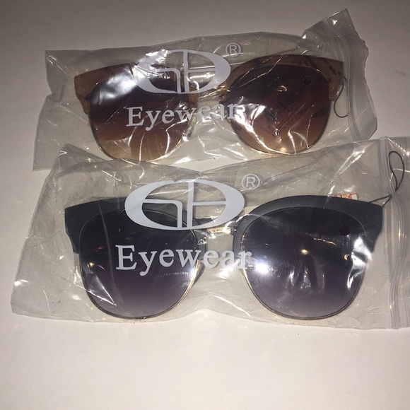 2 pairs of sunglasses! Black & Rose Gold 🕶 - Picture 6 of 6